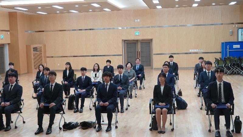 군포도시공사, 2024년 상반기 신입사원 임용식 전경2