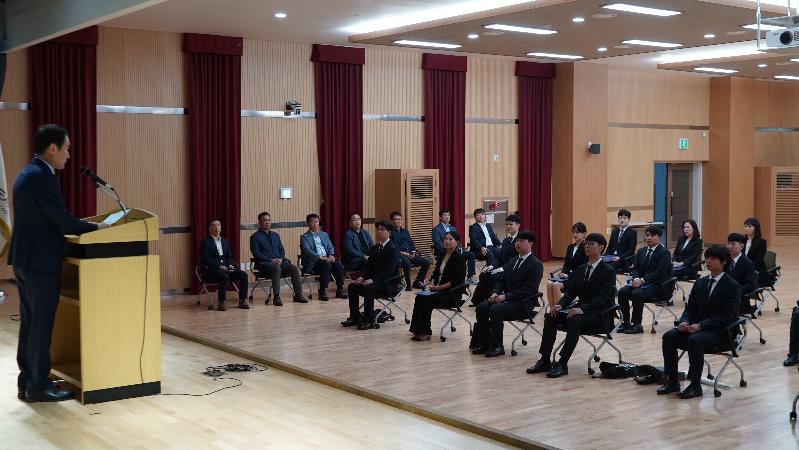 군포도시공사, 2024년 상반기 신입사원 임용식 인사말씀2