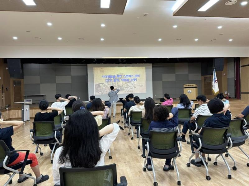 군포도시공사, ‘감정돌봄 힐링교육’ 직원 스트레스 관리 교육 실시.jpg